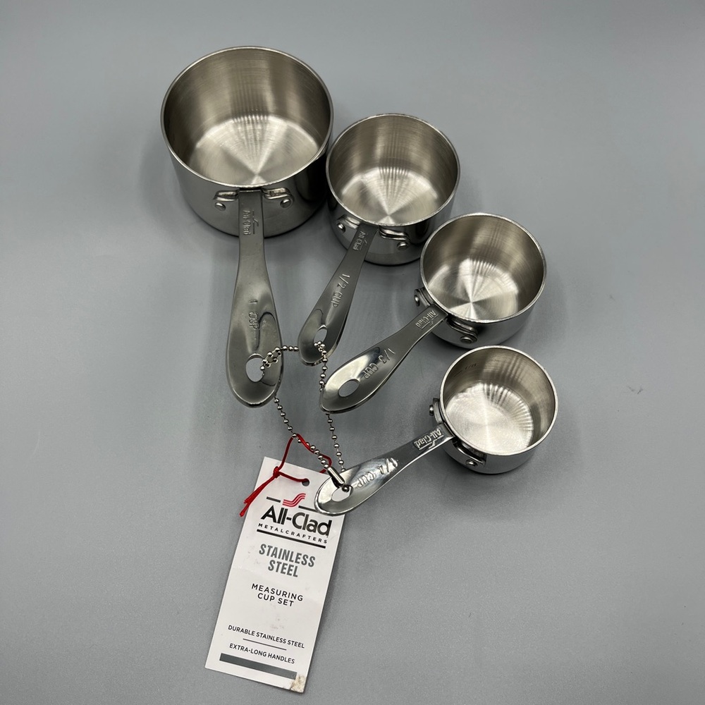 All-Clad Stainless-Steel Measuring Cups